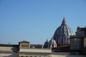 The majestic Hagia Sophia in Istanbul under a clear blue sky, showcasing its grand domes.