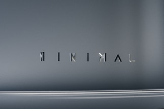 A minimalist contact form design with elegant typography.