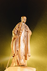 Bronze Meditation Statue