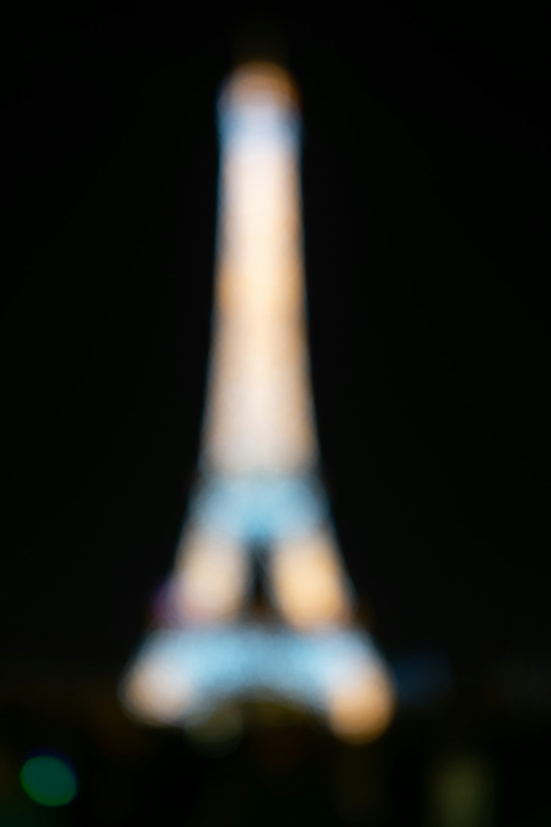 blue and white eiffel tower