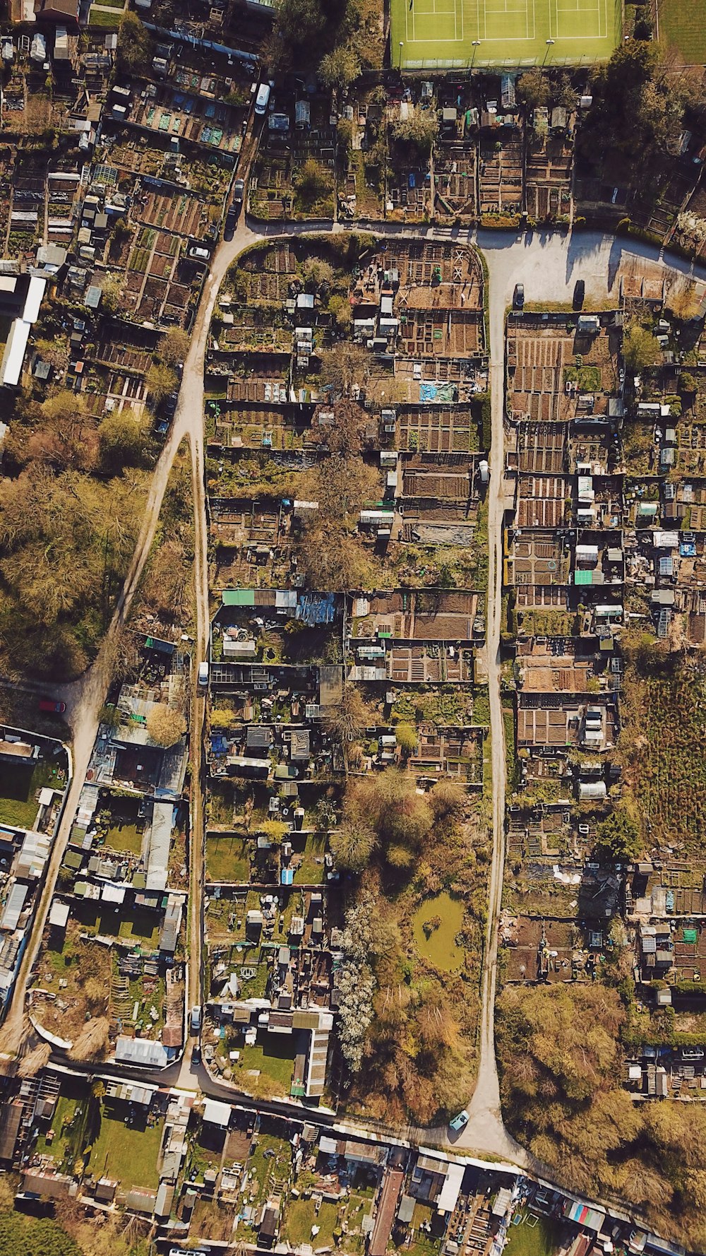 aerial view of city buildings during daytime