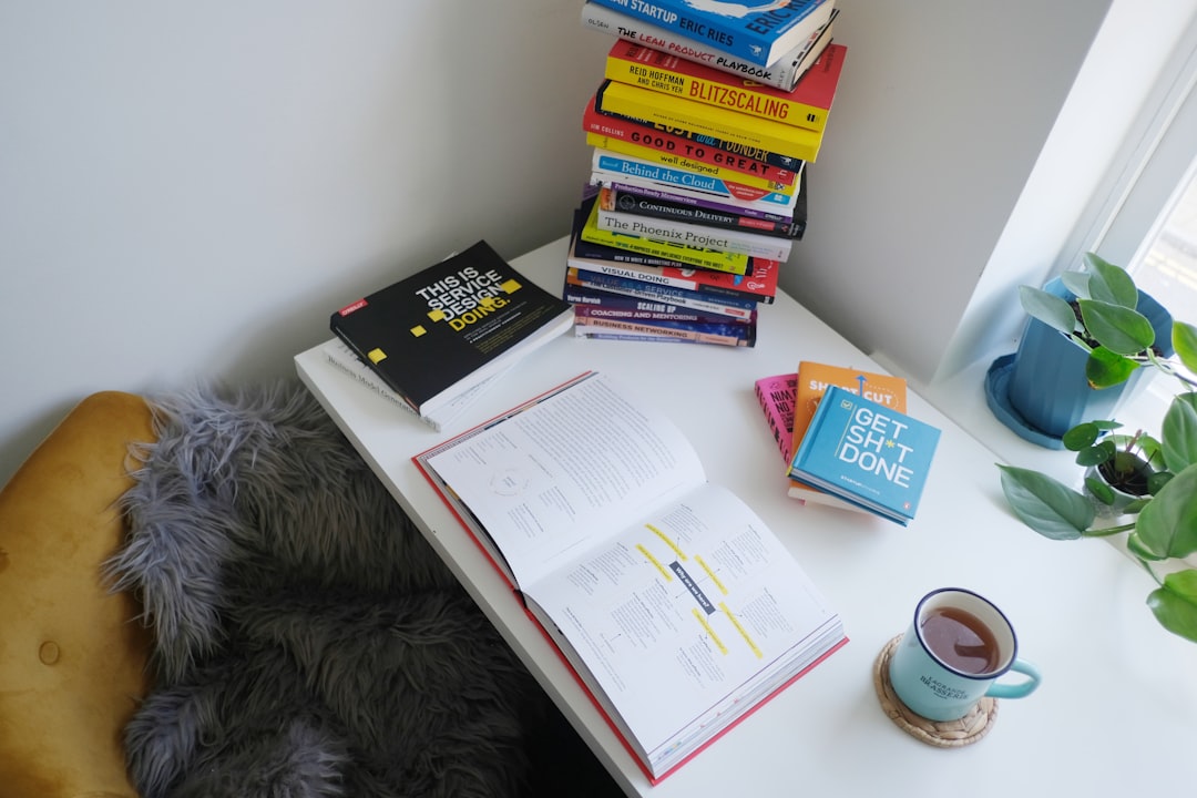 white printer paper on white table, There are some awesome product management books out there! Studying on Saturday morning with tea is a great and inspirational way to start a new day.
