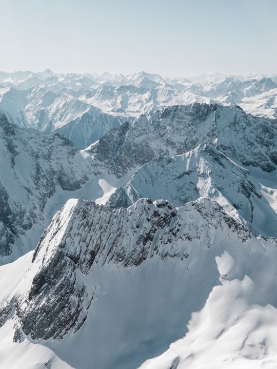 snow covered mountain during daytime in Tyrol Austria