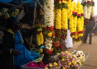 yellow and pink flower bouquet