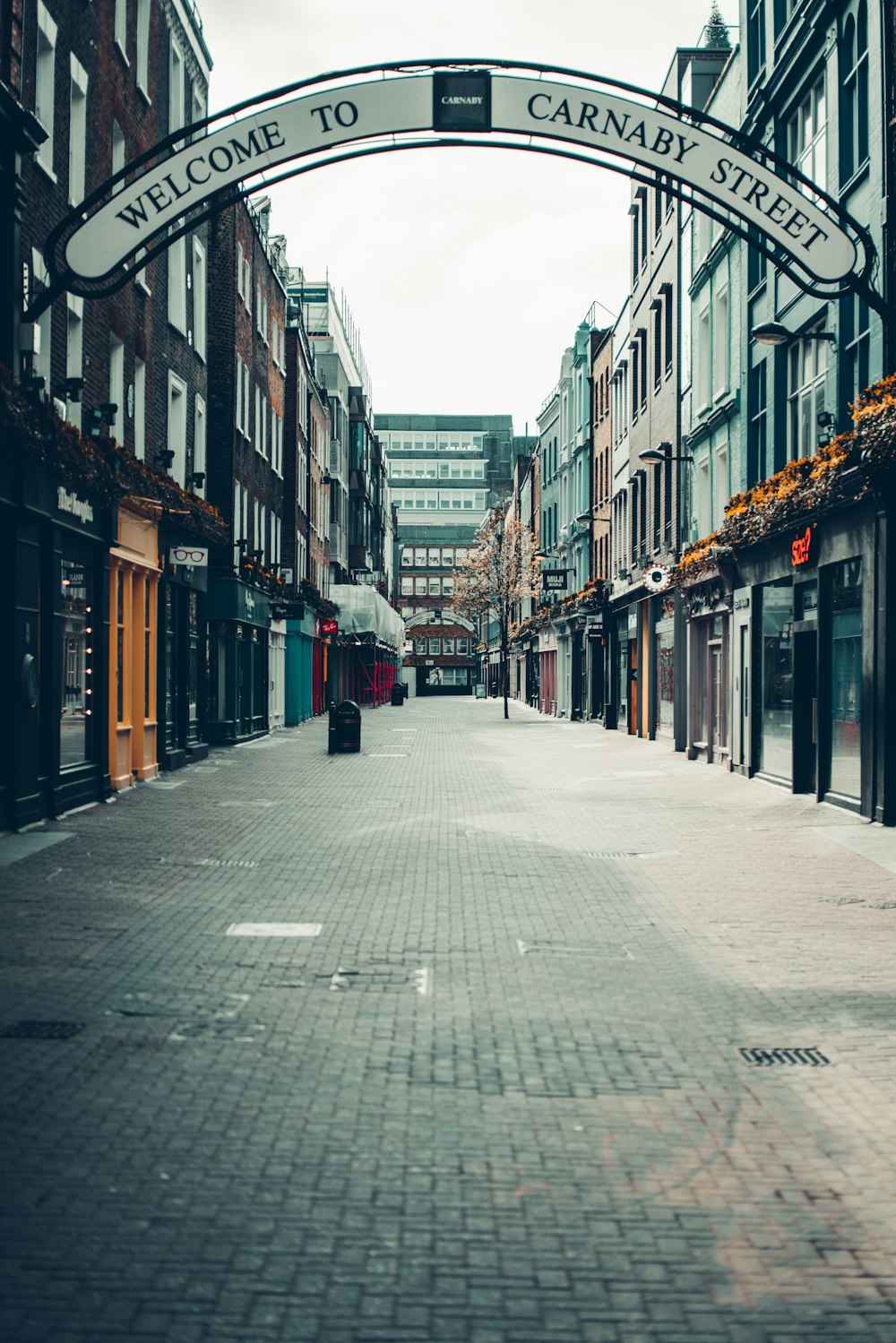 people walking on street between buildings during daytime