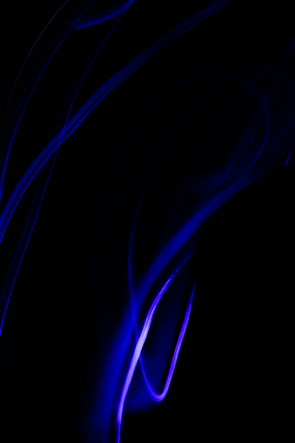 blue and white light illustration