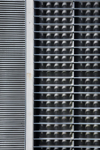 white wooden framed glass window