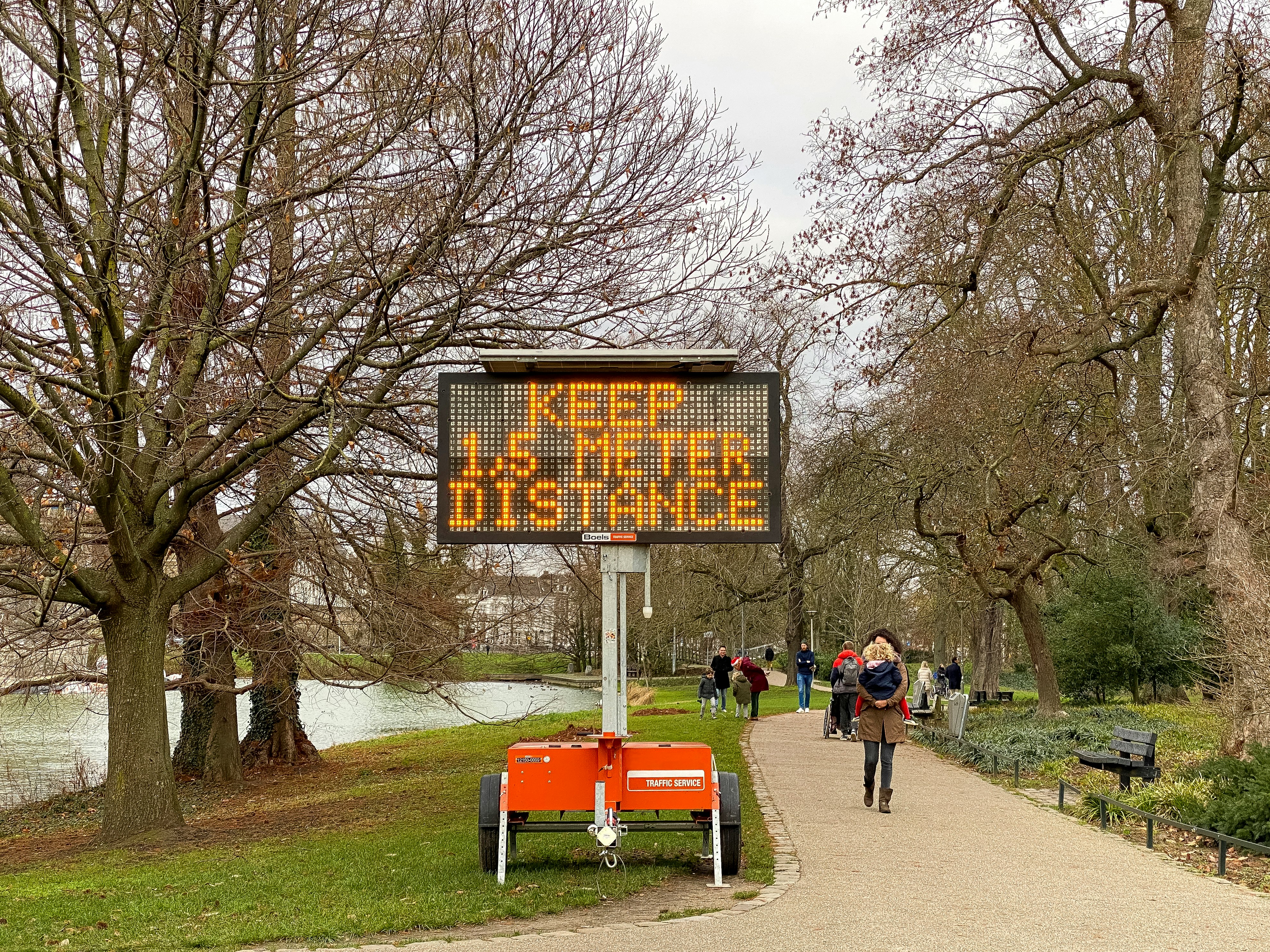 people walking on park during daytime