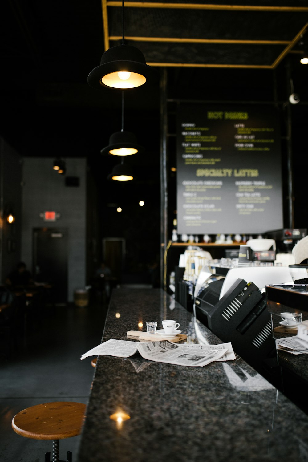 white tissue paper on table