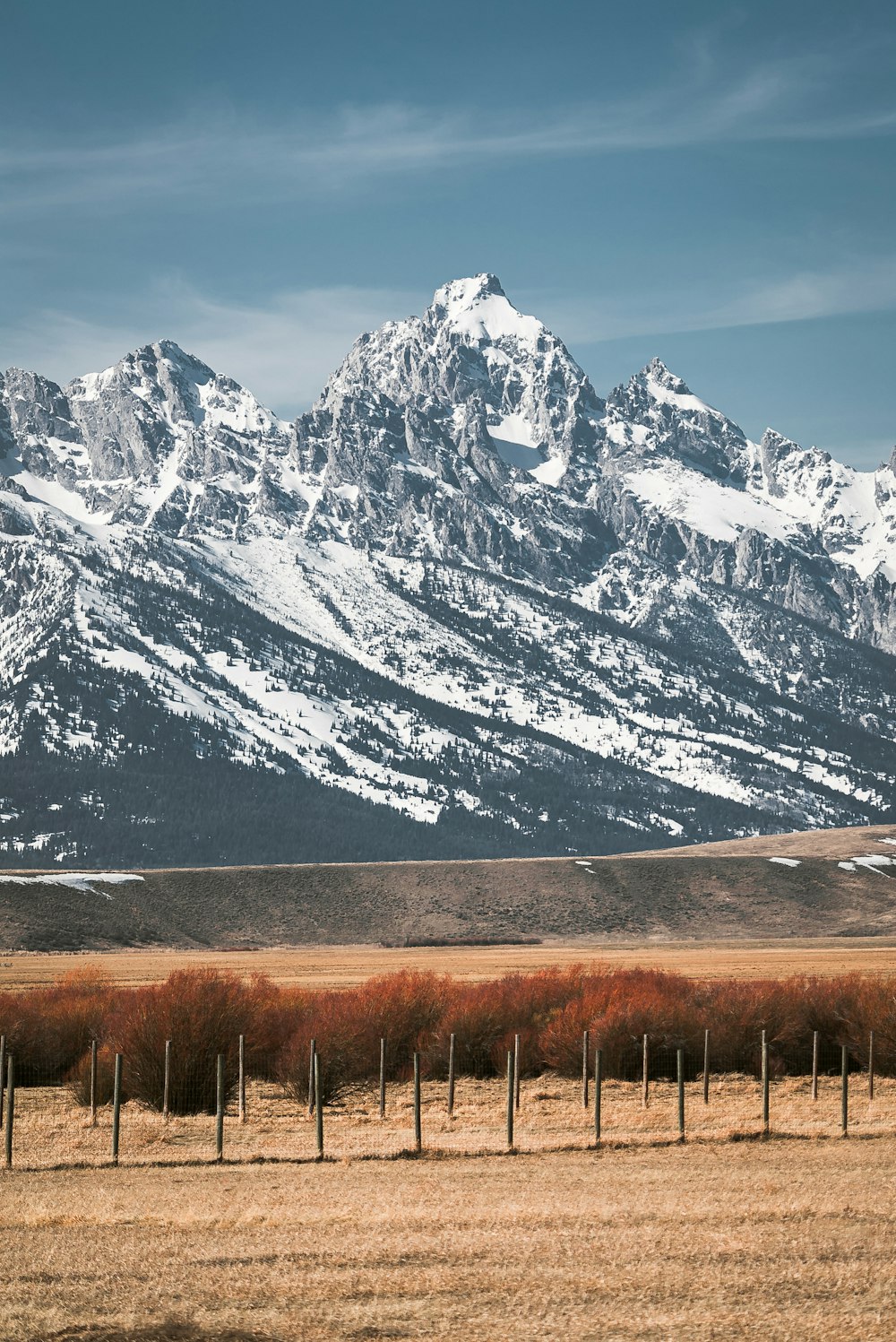 snow covered mountains during daytime