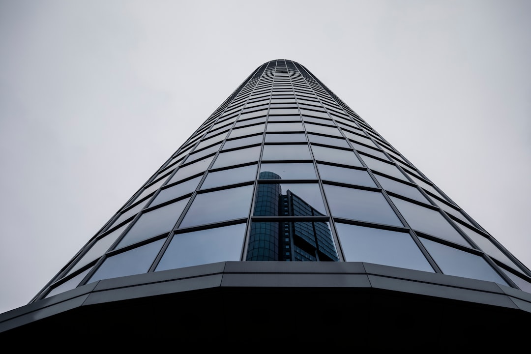 low angle photography of high rise building