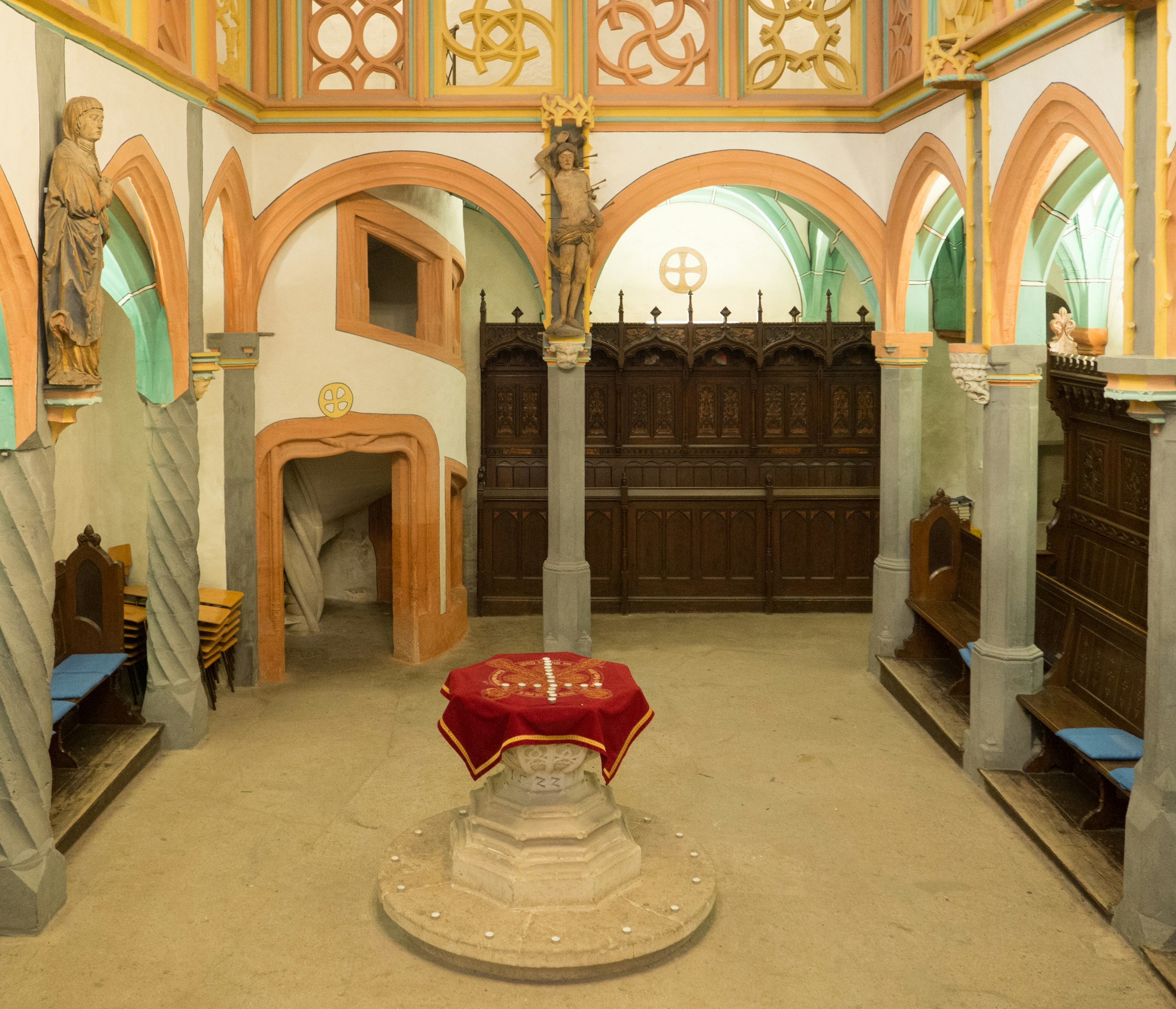 Devotional prayer setup