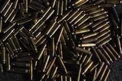brown wooden sticks on black surface