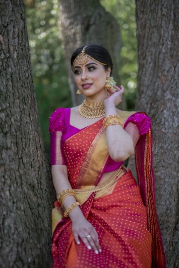 Emerald Silk Saree