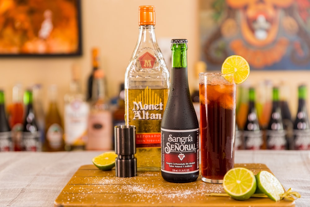 coca cola zero bottle on brown wooden table