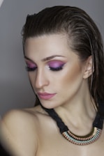 woman in black tank top