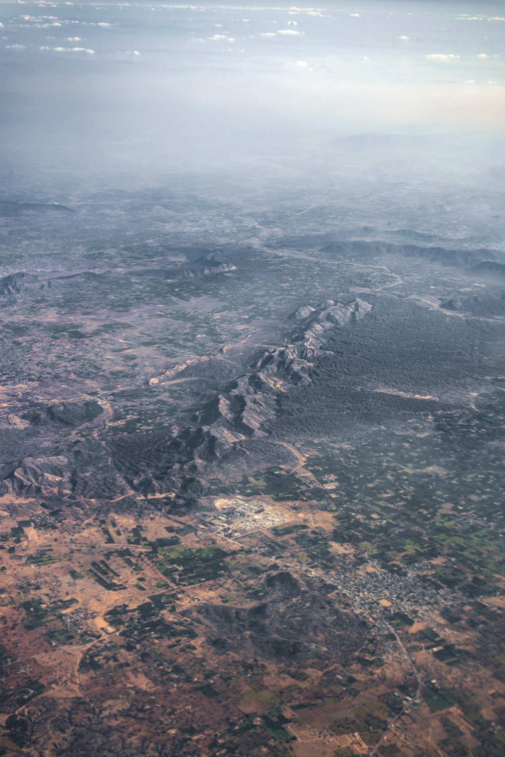 aerial view of city during daytime