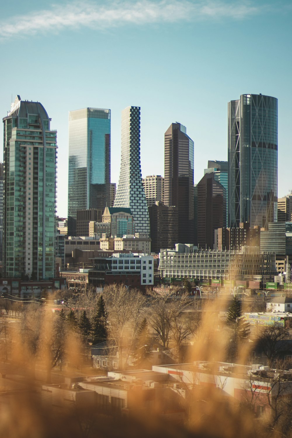 city skyline during day time