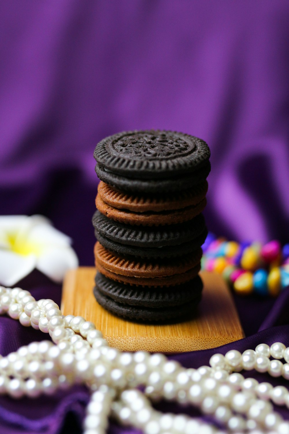 brown cookies on brown wooden table