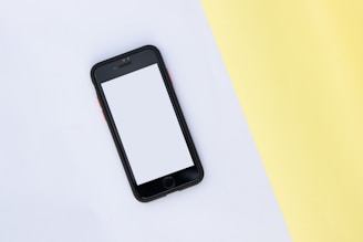 silver iphone 6 with black case