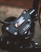 Image showcasing a motorcycle tracking device.