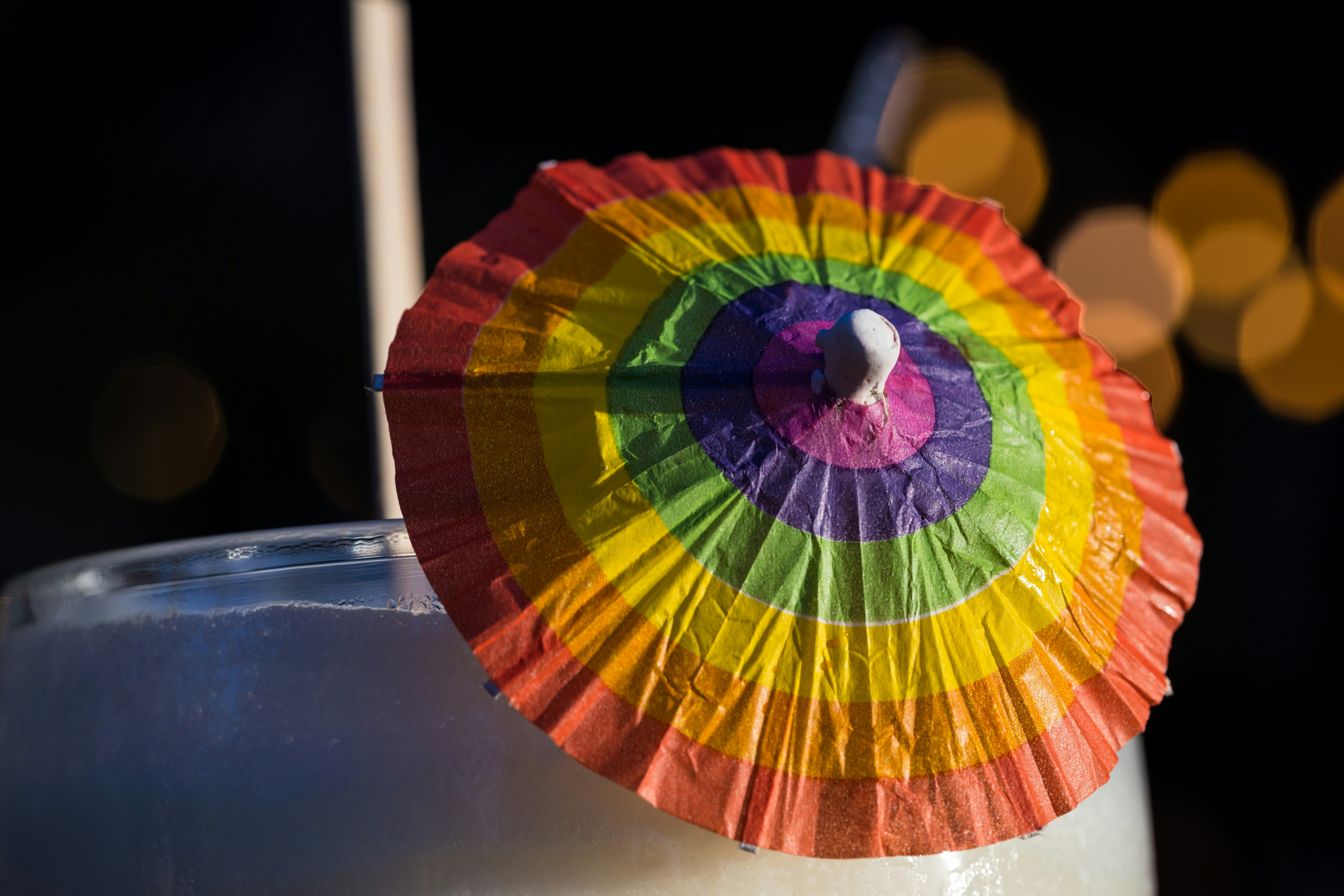 Red yellow and green umbrella photo Free Umbrella Image on Unsplash