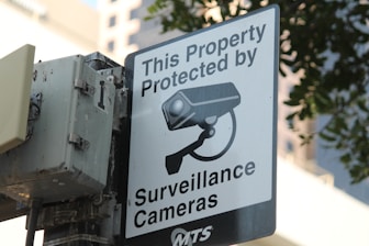 black and white street sign