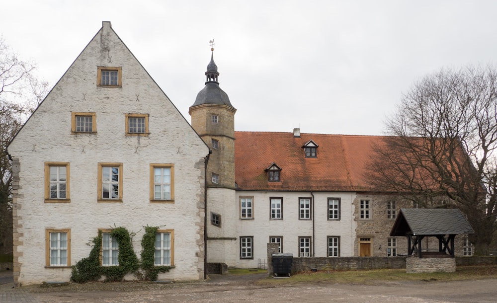 white and brown concrete building