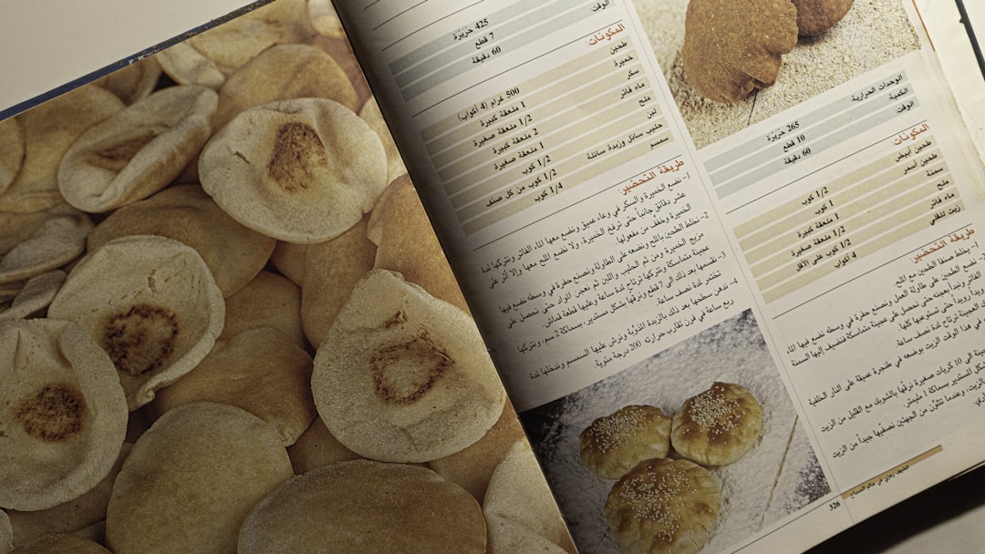 brown cookies on white paper, خبز