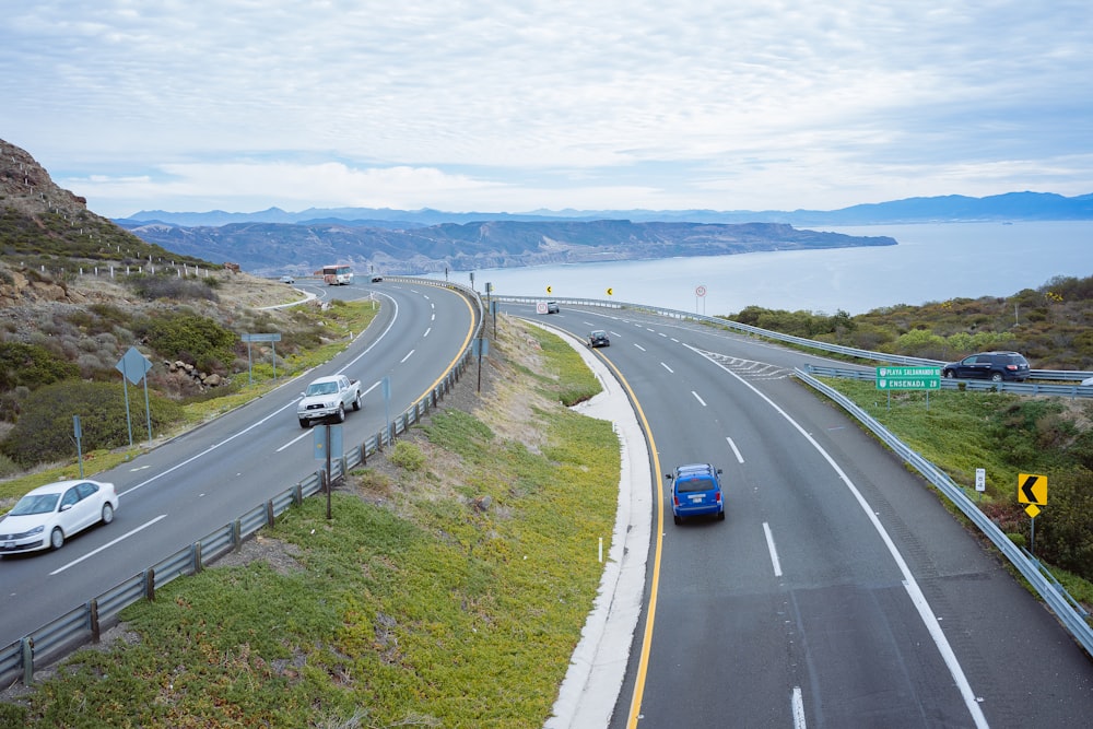 cars on road during daytime