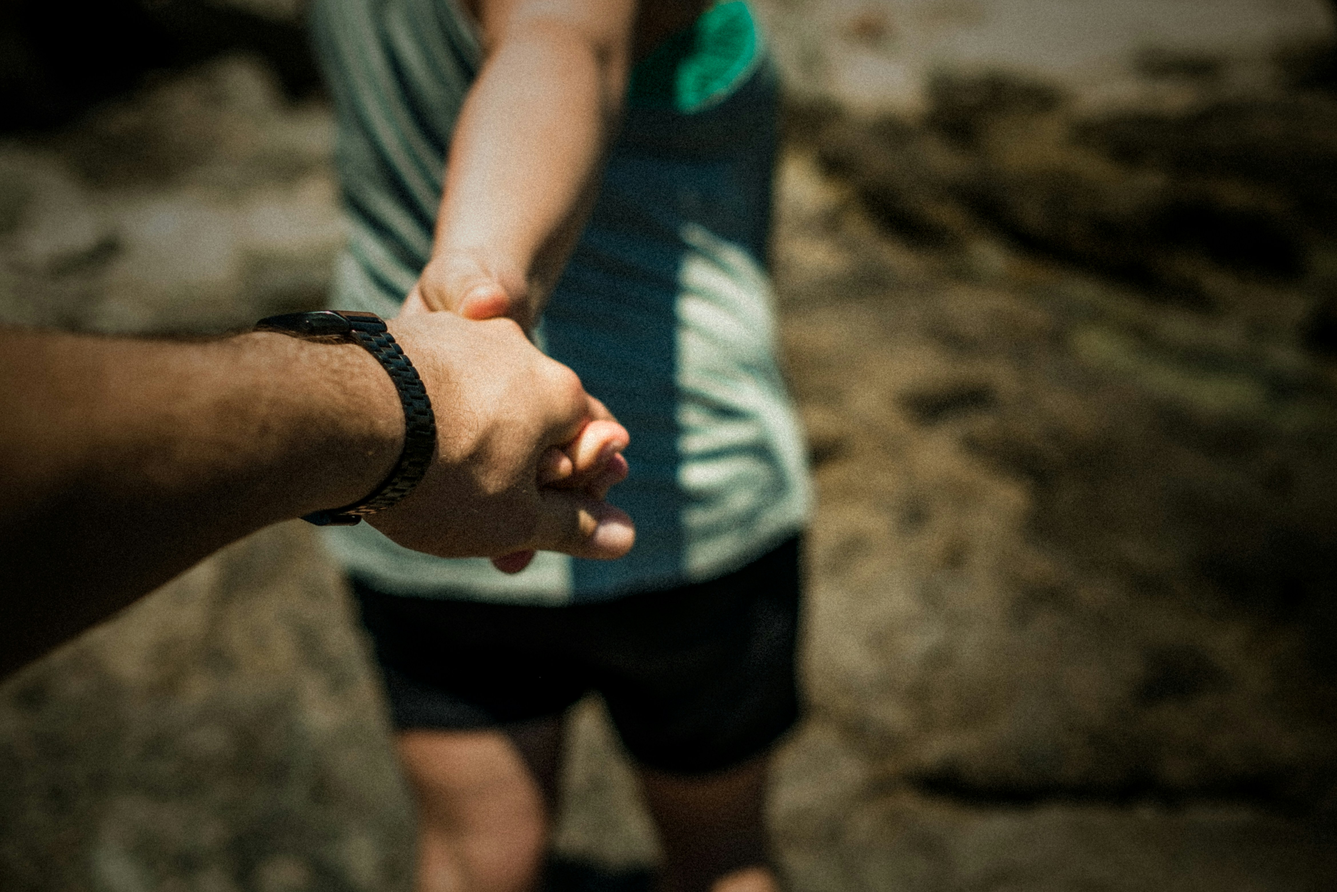 Couple Supporting Each Other During A Challenge