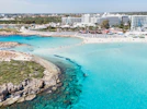 aerial view of beach during daytime