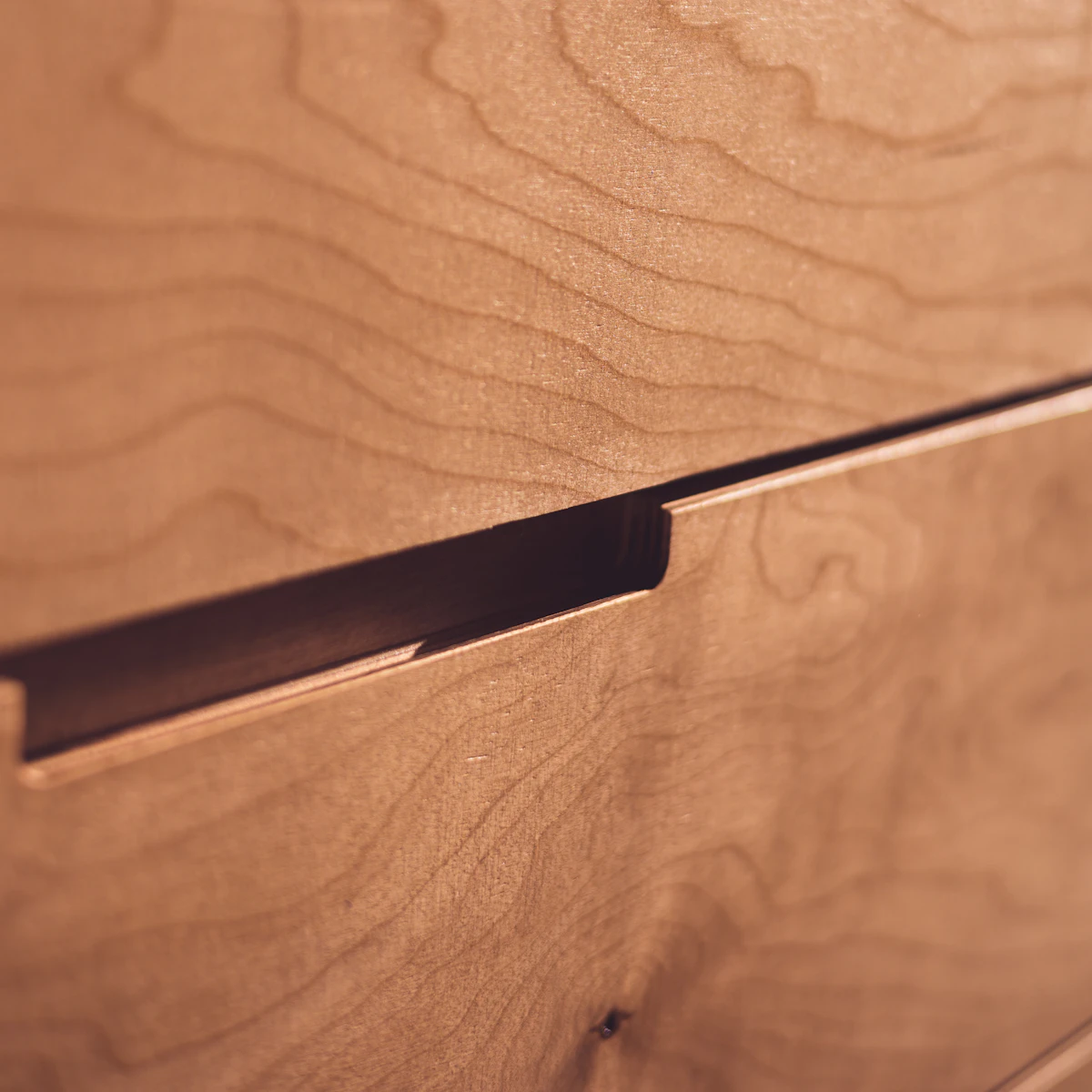 A joiner cutting a mortise by hand