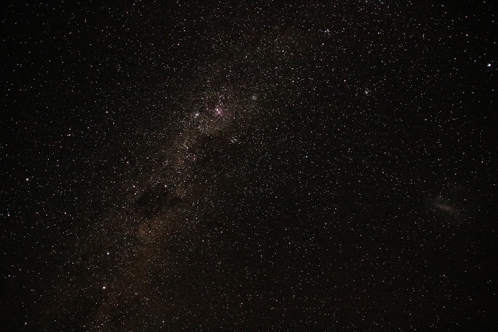 starry night sky during night time