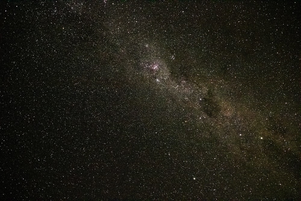 starry night sky during night time