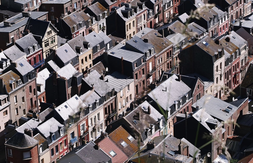 aerial view of city buildings during daytime