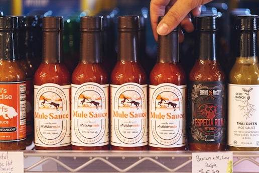 La sauce piquante fermentée