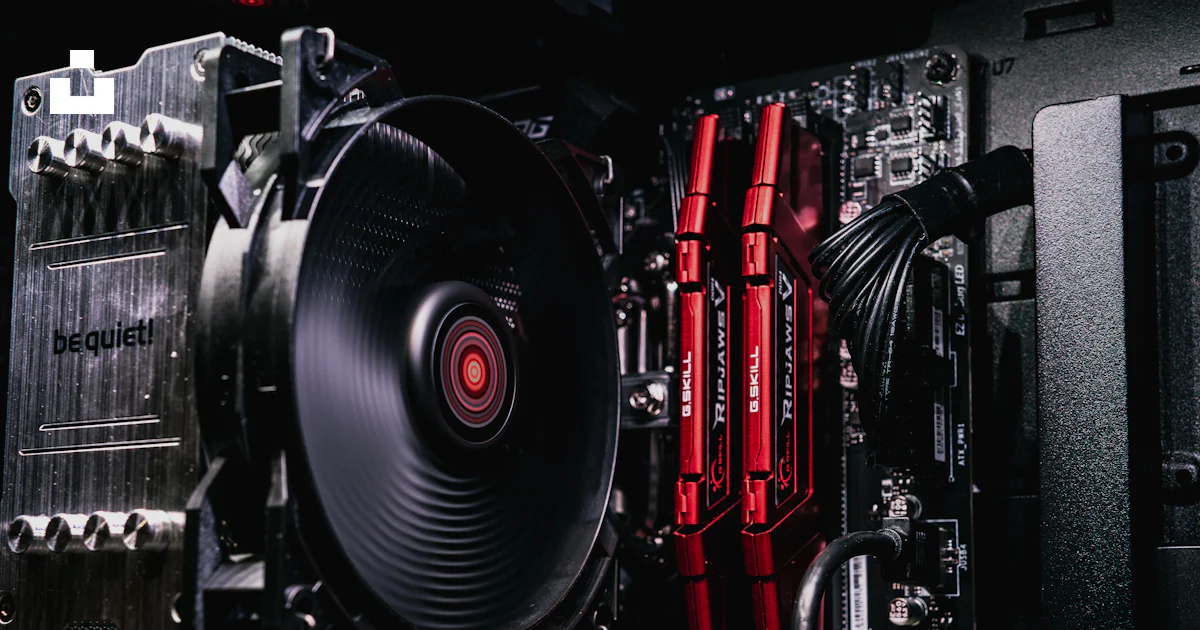 Black and red computer part photo – Free Technology Image on Unsplash