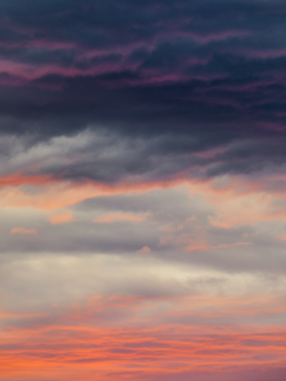 orange and gray clouds during sunset