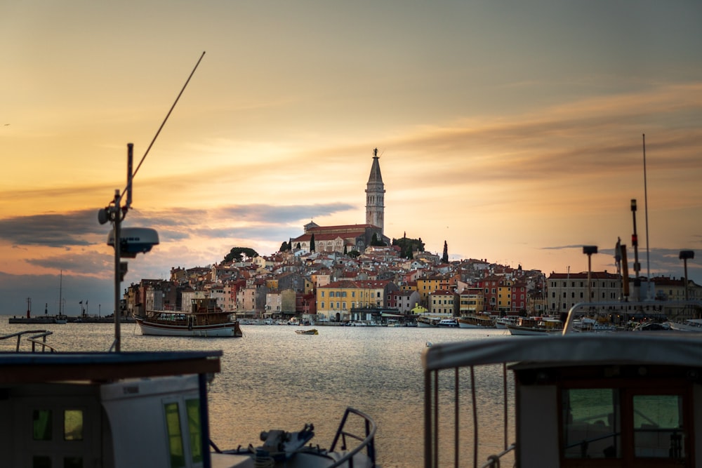 city skyline near body of water during daytime