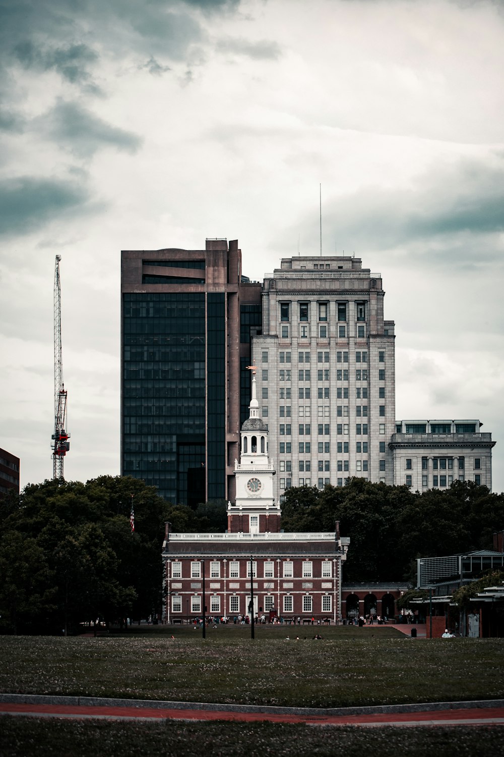 high rise buildings during daytime