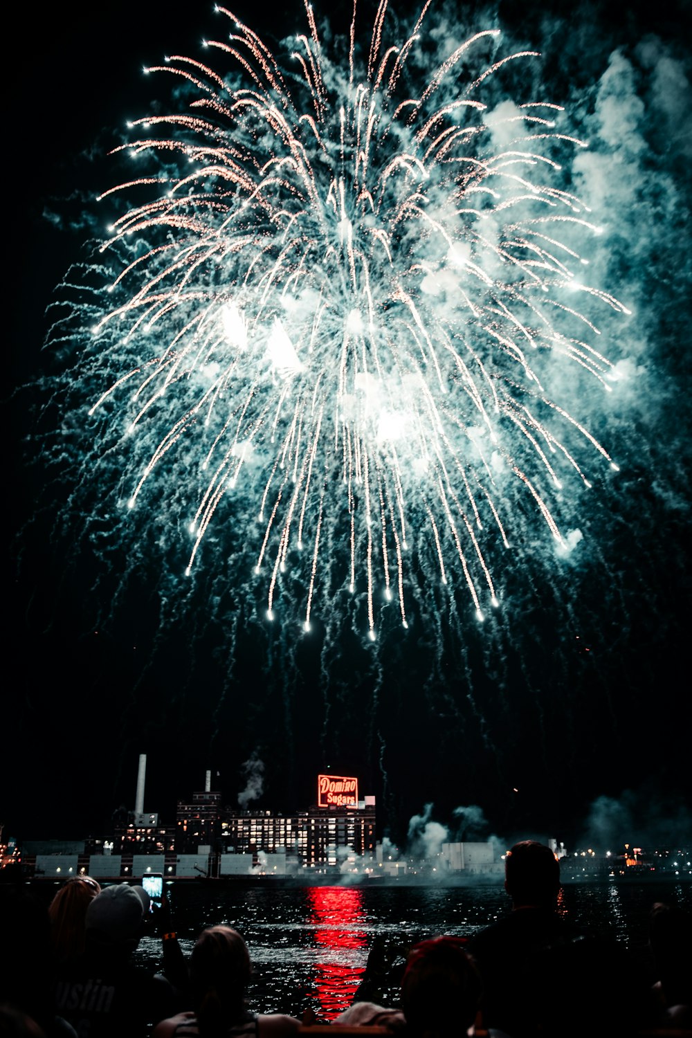 fireworks display during night time