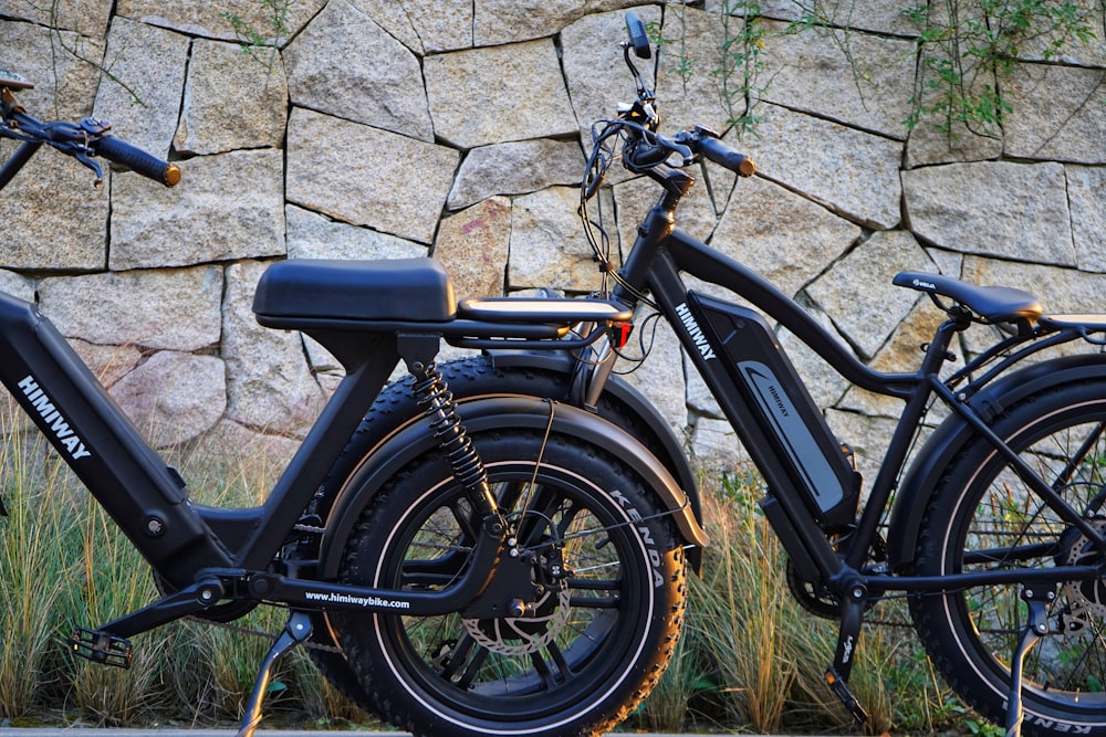 black and brown standard motorcycle