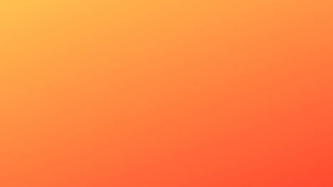 orange and blue color illustration