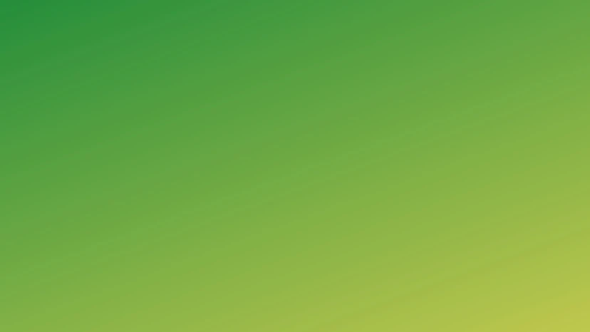 A smooth gradient shifting from deep forest green to bright lime yellow