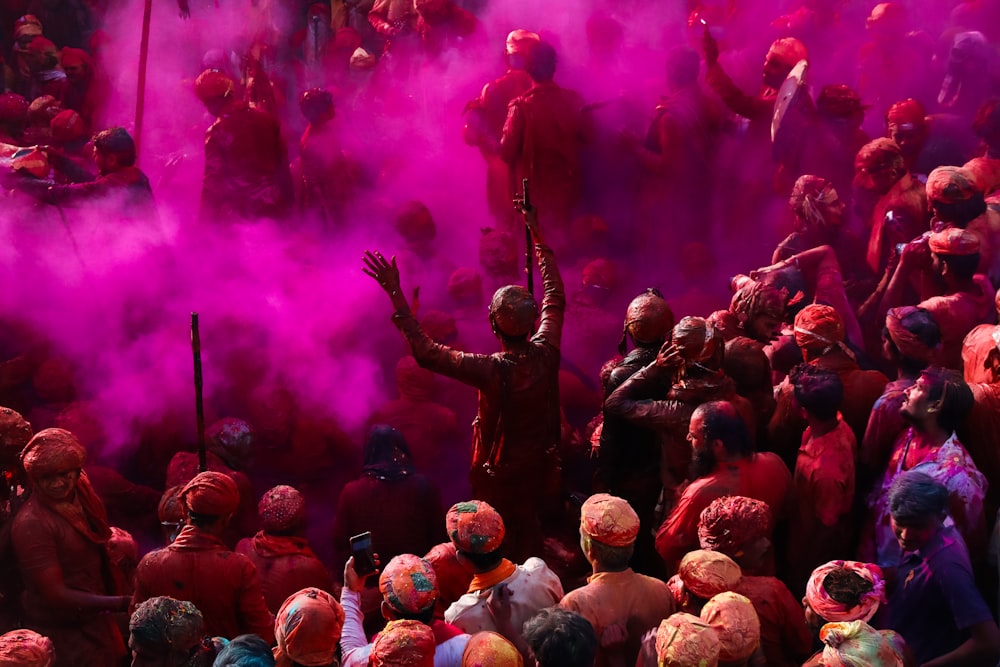 group of people on concert