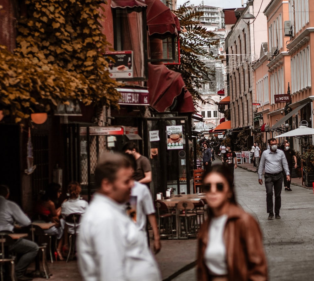 people walking on street during daytime