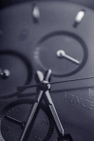 Close-up of a finely crafted, elegant watch from Anthony Kiser Watch Company.