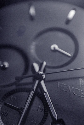 Close-up of a luxury Audemars Piguet watch with intricate dial details