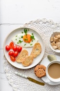 brown cookies on white ceramic plate